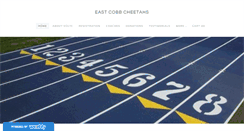 Desktop Screenshot of eastcobbcheetahs.org